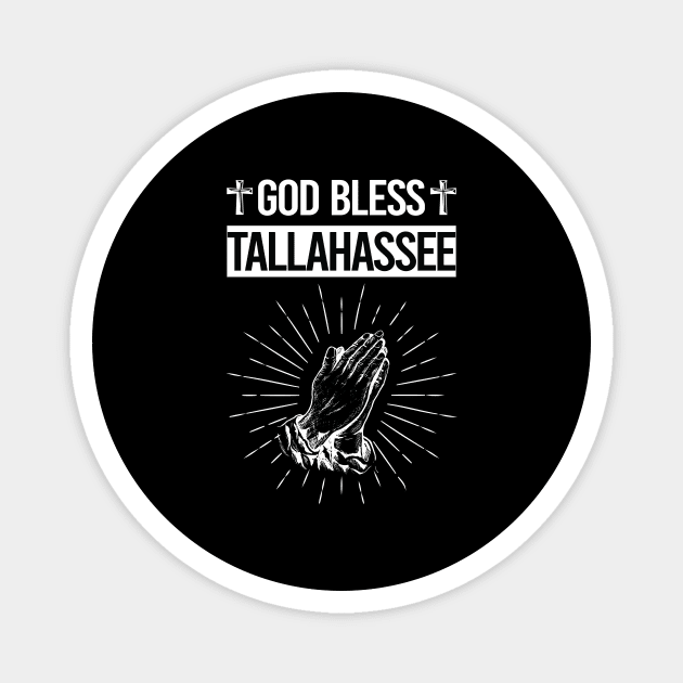 God Bless Tallahassee Magnet by flaskoverhand